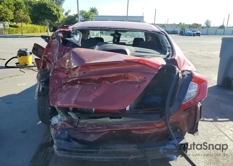 2020 Honda Civic Lx z USA, uszkodzony, nr VIN 19XFC2F67LE012070